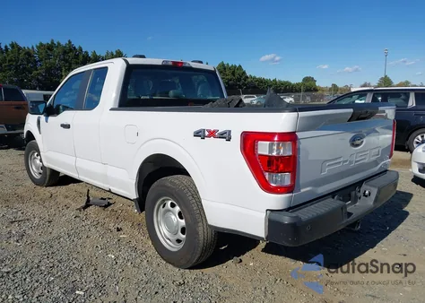 2021 Ford F-150 Xl z USA, uszkodzony, nr VIN 1FTEX1EB7MKD37423